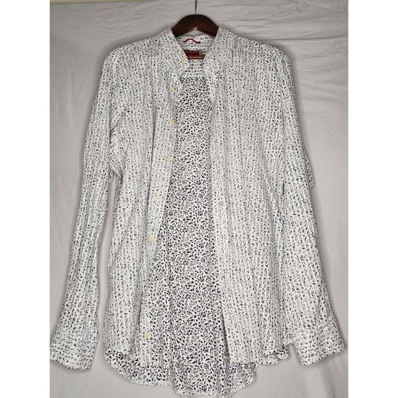 Guess Men's Long sleeve button down Shirt Size Large - Picture 3 of 9